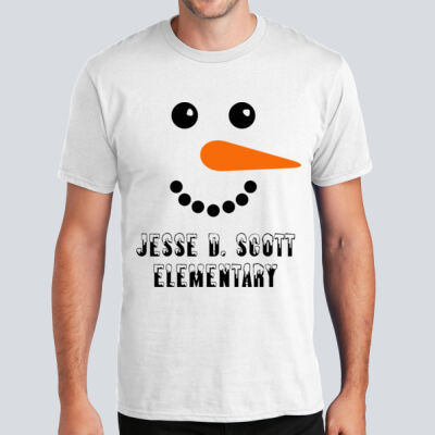 Adult T-Shirt - Winter - Snowman  Thumbnail