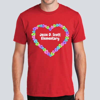 Adult T-Shirt - Spring - Candy Hearts Thumbnail